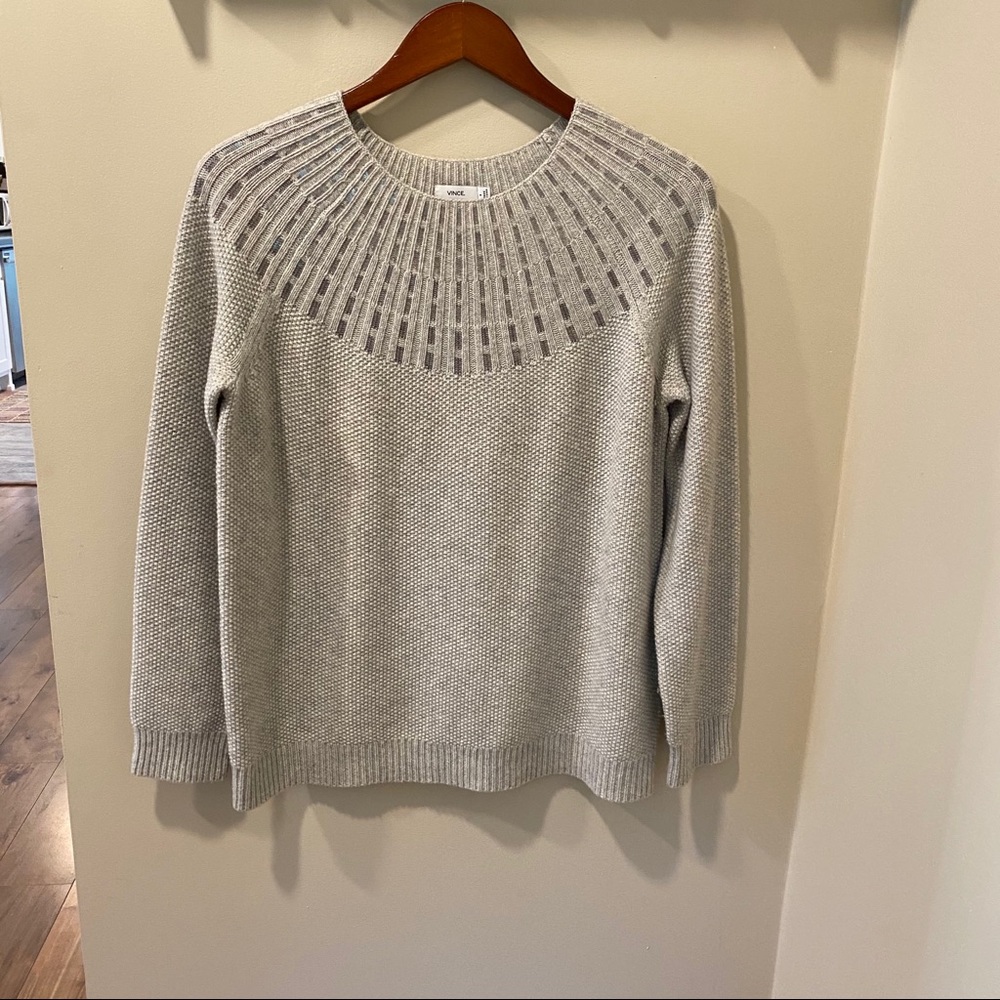 Vince Waffle Knit Sweater